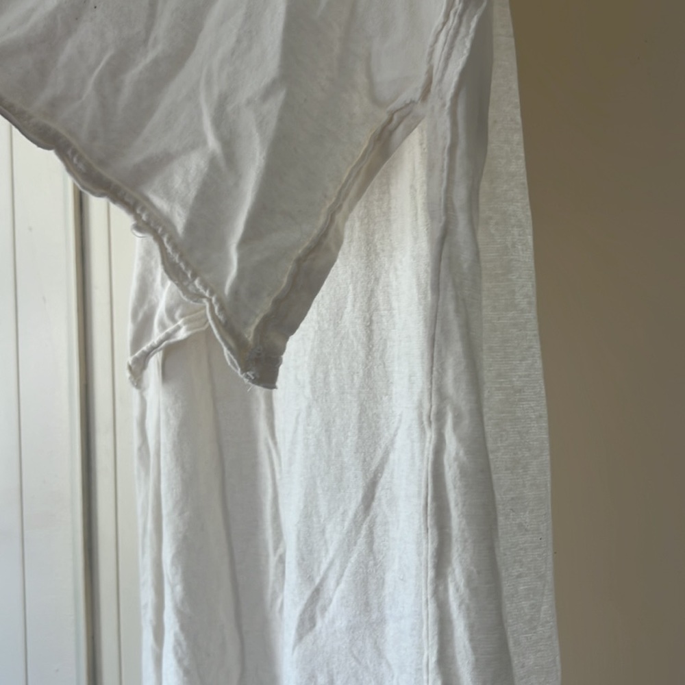 Free People High Low Basic White Tee - image 2